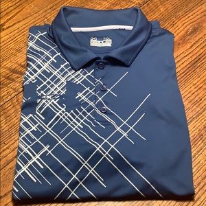 Blue Under Armour Polo.